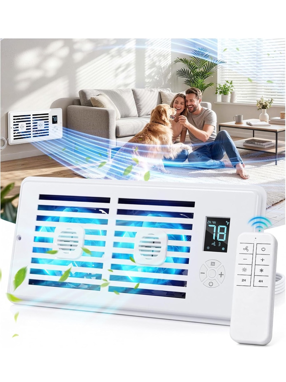 Brand new register booster fan
